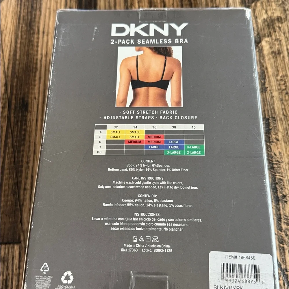 Dkny seamless v‑neck